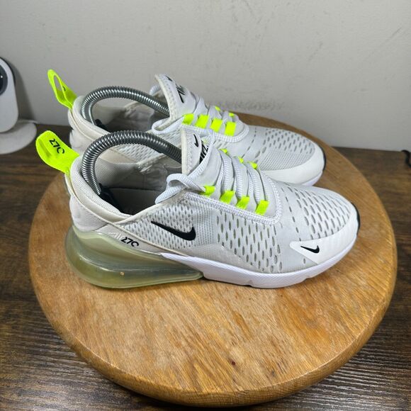 Nike Air Max 270 White Ghost Green Shoe Sneakers Women's Size 7.5 AH67898-108